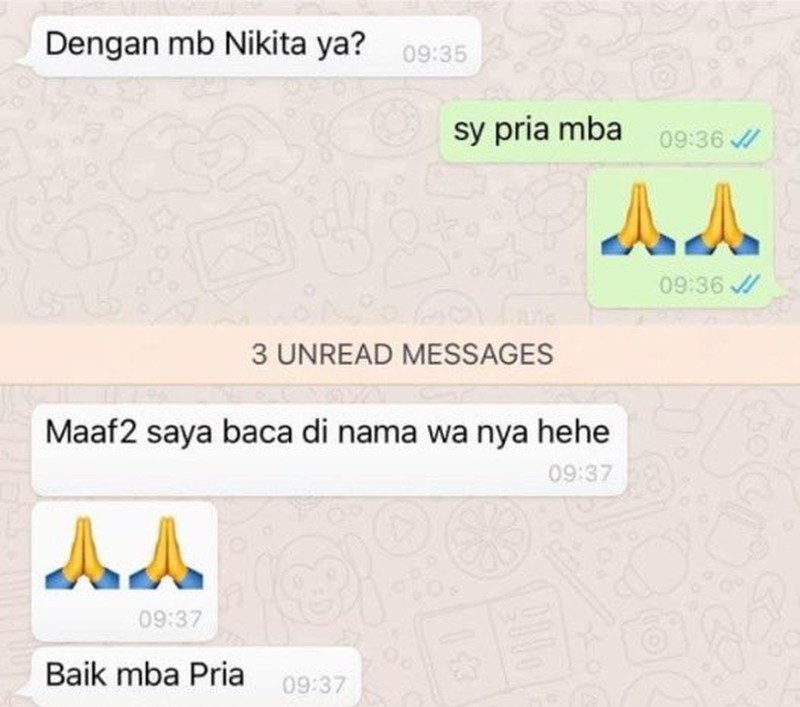 Kumpulan Chat Random Bikin Ngakak