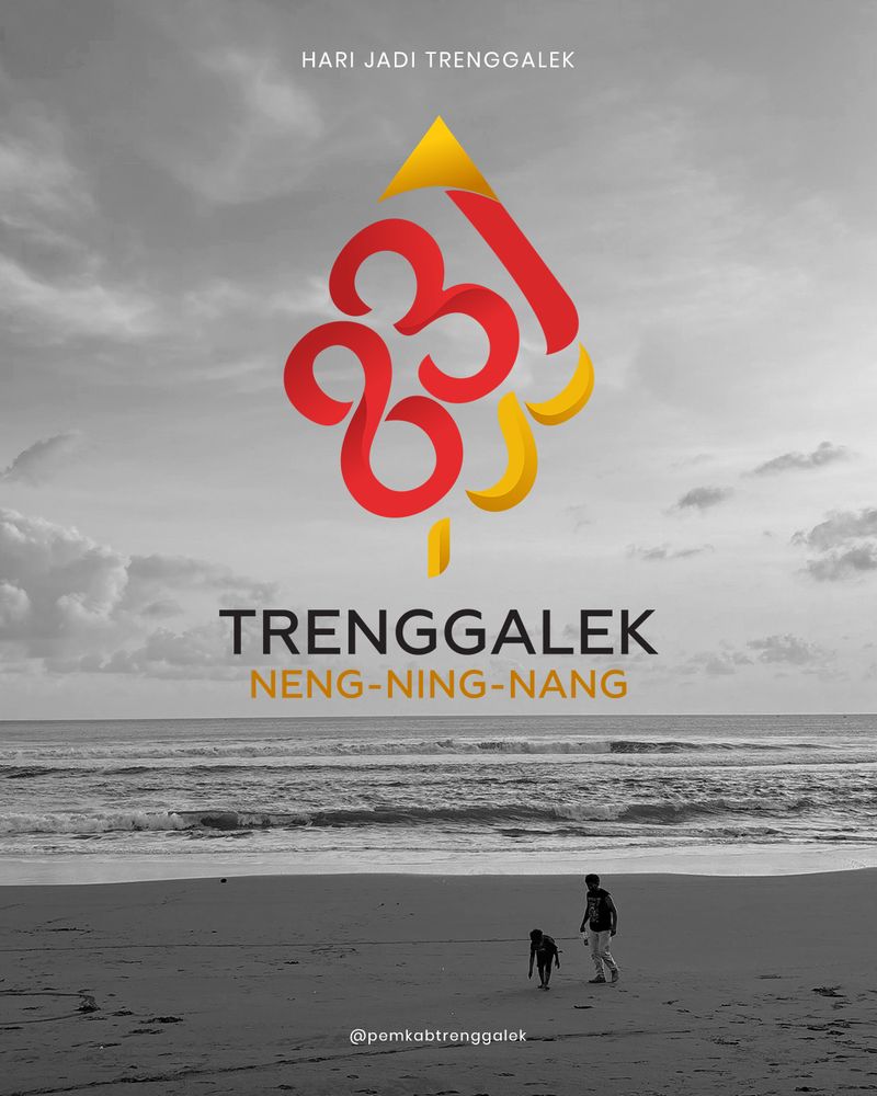 Logo Hari Jadi Trenggalek Ke 831
