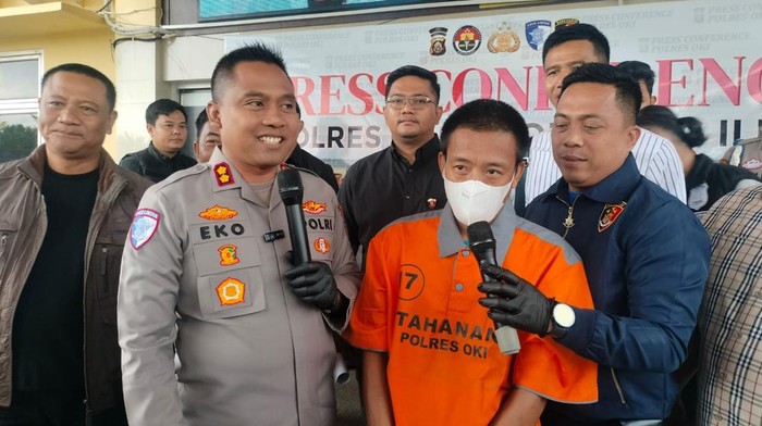 Pelaku Teddy Saputra yang tembak mati atasannya karena sakit hati di OKI, Sumsel