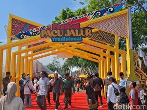 Tak Patuhi Arahan Bupati, Pemilik Tribun Patok Tiket Nonton Pacu Jalur Rp 100 Ribu