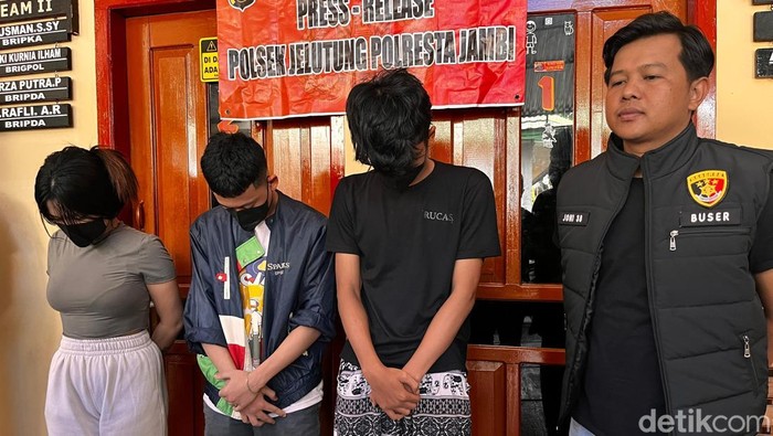 Pengedar narkoba di Jambi ditangkap bersama kekasih usai pesta sabu