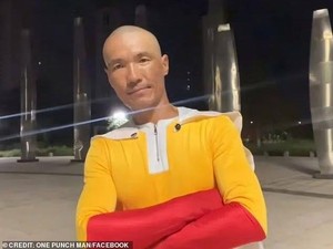 Pria di China Jalani Latihan Saitama One-Punch Man Selama 1.000 Hari