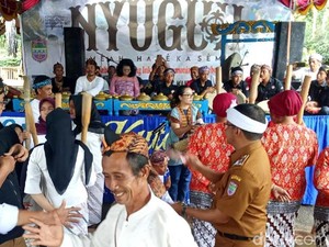 Tradisi Nyuguh di Kampung Kuta Ciamis Jadi Simbol Kebersamaan