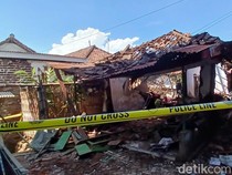 Ledakan Bondet Hancurkan Rumah dan Tangan DPO Curanmor di Pasuruan