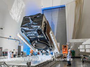 Peluncuran Satelit Nusantara Lima Tingkatkan Daya Saing RI Hadapi Starlink Cs
