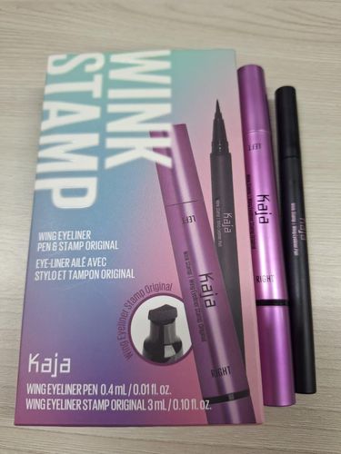 Stamp liner, eyeliner berbentuk stamp.