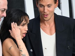 Saat Kebersamaan Zoe Kravitz dan Austin Butler Diganggu Lebah di Karpet Merah