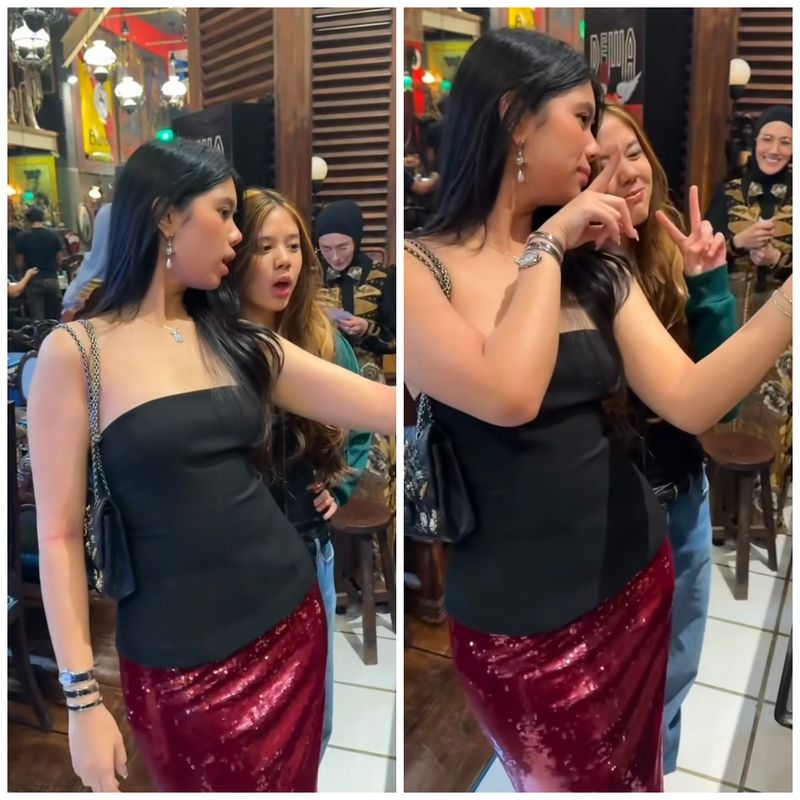 Almira Yudhoyono dan Safeea Ahmad