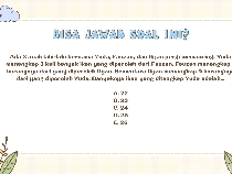 Daripada Pusing Mikirin Kerjaan Numpuk, Jawab Soal Dulu Yuk Biar Otak Fresh!