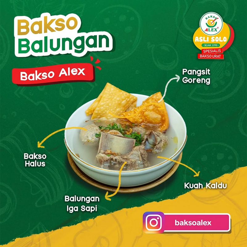 Rekomendasi makan siang: bakso iga di Jakarta