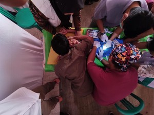 Kala Tangisan Gibran Pecah di Bangsal Sunat Massal