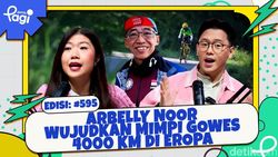 Video: Arbelly Noor Wujudkan Mimpi Gowes 4000 Km di Eropa