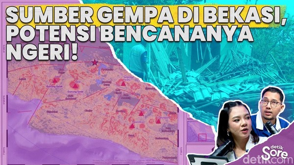 Video: Pakar Gempa Bumi BRIN Beberkan Karakter Sesar Penyebab Gempa di Bekasi