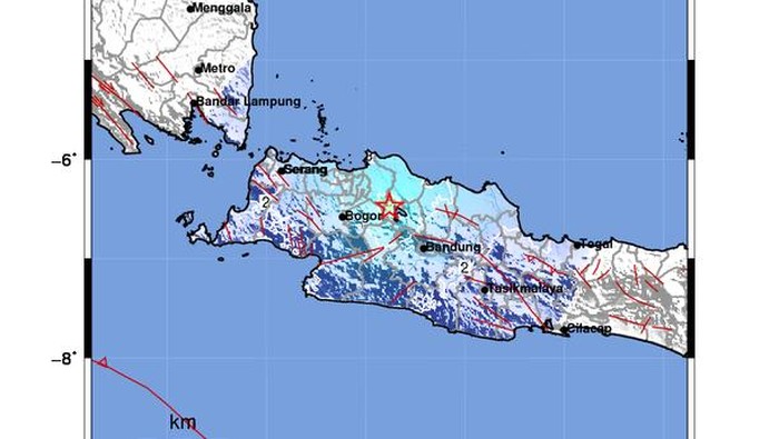 Gempa Bekasi 20 Agustus 2025