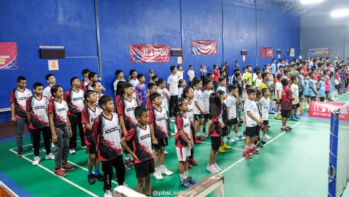 Kejuaraan Bulu Tangkis di Sidoarjo