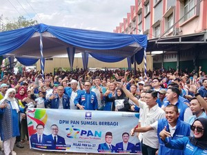 PAN Sumsel Bagikan 2.700 Paket Sembako Peringati HUT ke-27