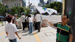 Kompak dan Tertib, Warga Seoul Ikuti Latihan Darurat Nasional