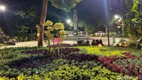 Perbaikan Taman Apsari sendiri rampung sore tadi.