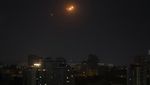 Langit Malam Kyiv Dihujani Serangan Drone Rusia