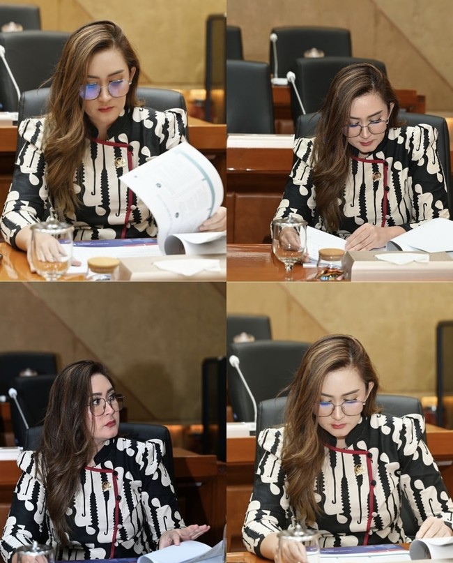 Nafa sendiri belakangan disorot karena menyetujui kenaikan tunjangan perumahan anggota DPR sebesar Rp 50 juta per bulan. Pernyataan Nafa tersebut yang kemudian memicu amarah dari para netizen. Foto: Instagram/@nafaurbach