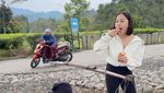 Nikita Willy Makan Rujak Bebek, Langsung Tanya Bahasa Sunda Enak