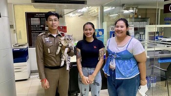 Dia pun kembali berkumpul bersama keluarga. Foto: Facebook/Da Parinda Pakeesuk