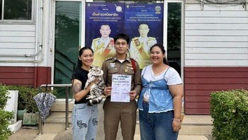 Jangan diulangi lagi ya, Nub Tang, cakar-cakarnya. Foto: Facebook/Da Parinda Pakeesuk