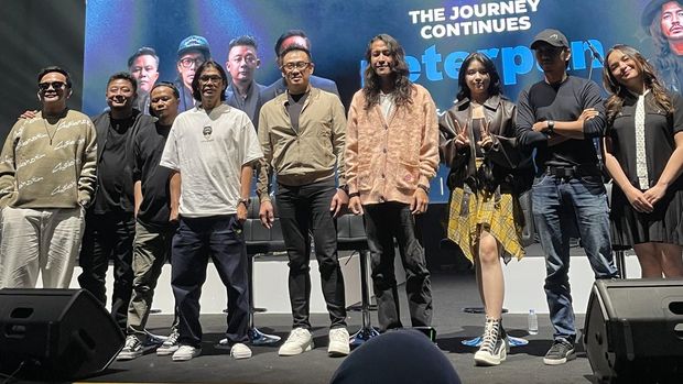 Jumpa pers konser reuni Peterpan.