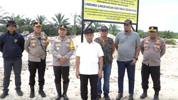 Polda Riau memastikan penertiban PETI akan terus berlanjut bukan di Kuansing saja.