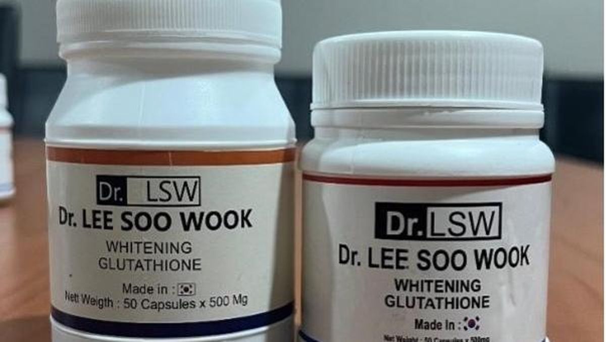 dr lee soo wook whitening glutathione price Soroti Klaim Pemutih Kulit, BPOM Tegaskan Suplemen 'Dr LSW' Produk Ilegal!