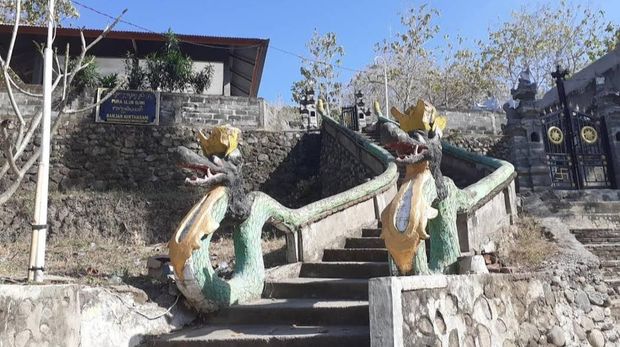 Pura Dalem Ganda Sari di Sumbawa, NTB. (Tangkap Layar Google Maps/I wayan Kirta/2023)