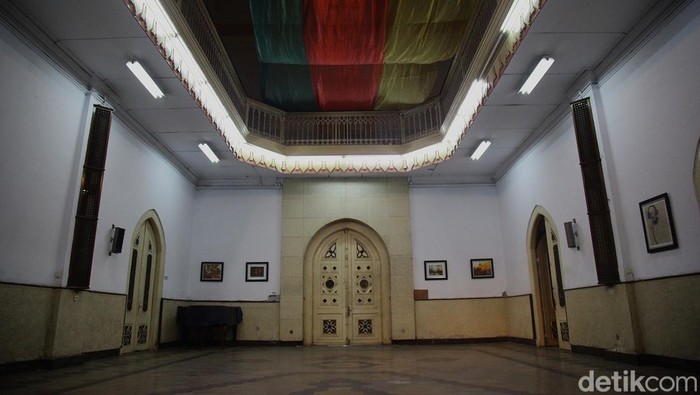 Bagian hall di Rumah Raden Saleh di Cikini, Jakarta