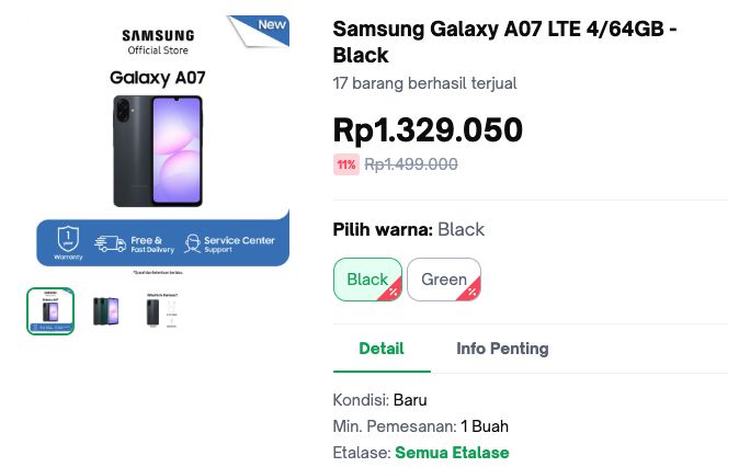 Samsung Galaxy A07 4G