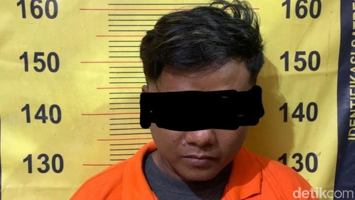 Tampang kurir sabu di Pasuruan
