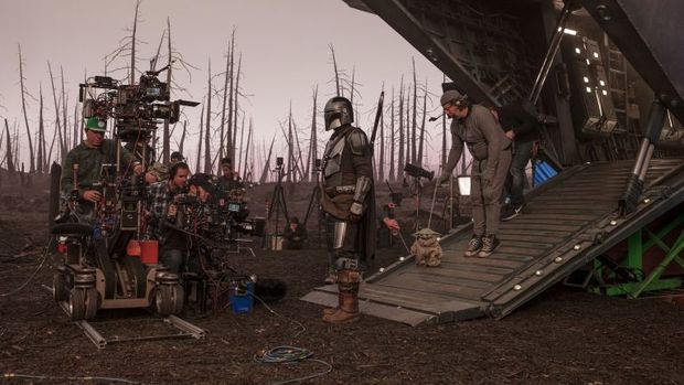 BTS dari serial The Mandalorian.