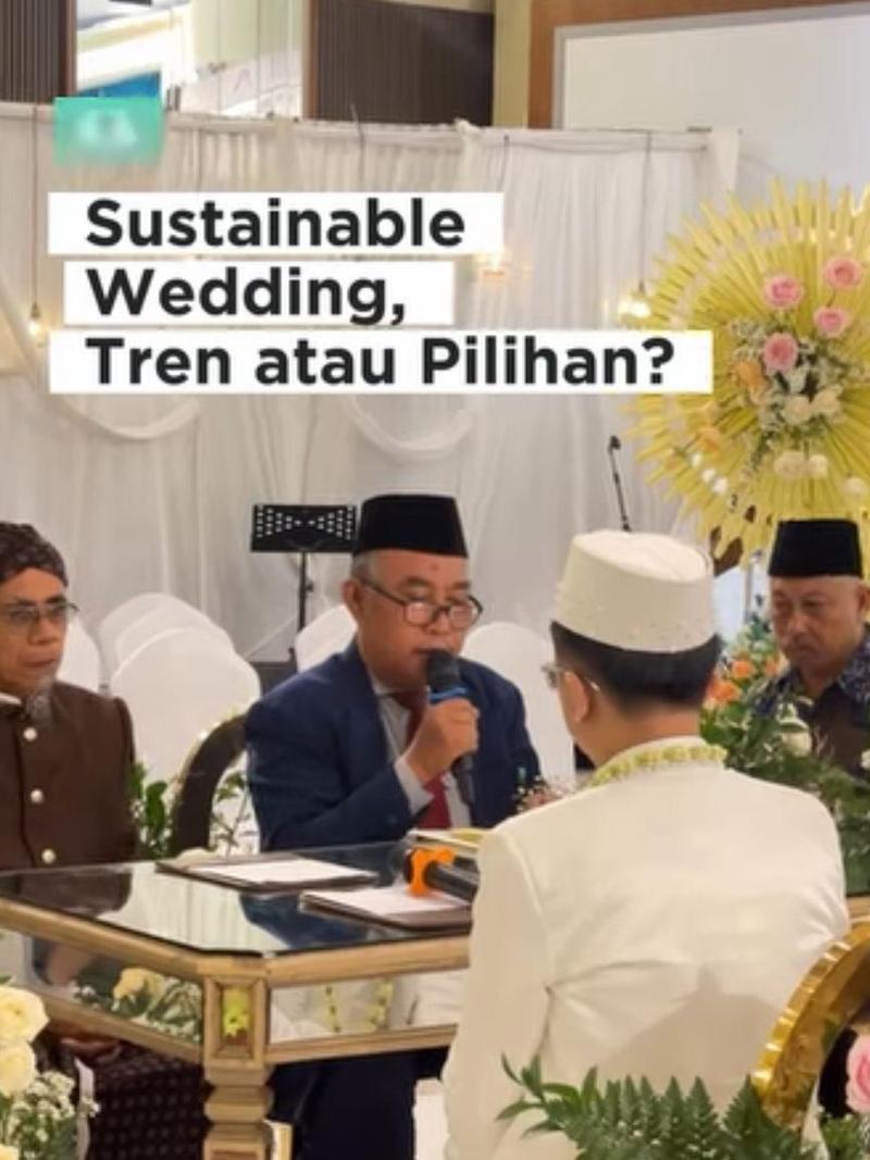Tren Sustainable Wedding: Konsep Pernikahan Bebas Sampah yang Viral