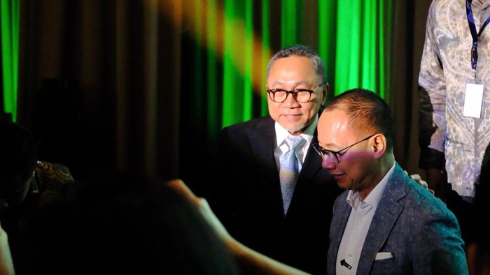 Waka MPR Eddy Soeparno dan Menko Pangan Zulkifli Hasan (Zulhas)