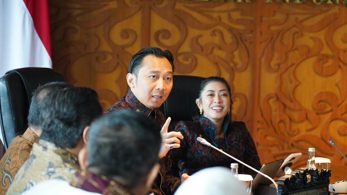 Wakil Ketua MPR RI sekaligus Ketua Fraksi Partai Demokrat Edhie Baskoro Yudhoyono (Ibas)