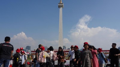 100 Anak Pemulung Rayakan Hari Kemerdekaan di Monas