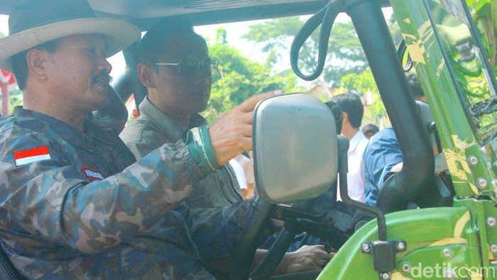AHY bersama Wali Kota Madiun Maidi