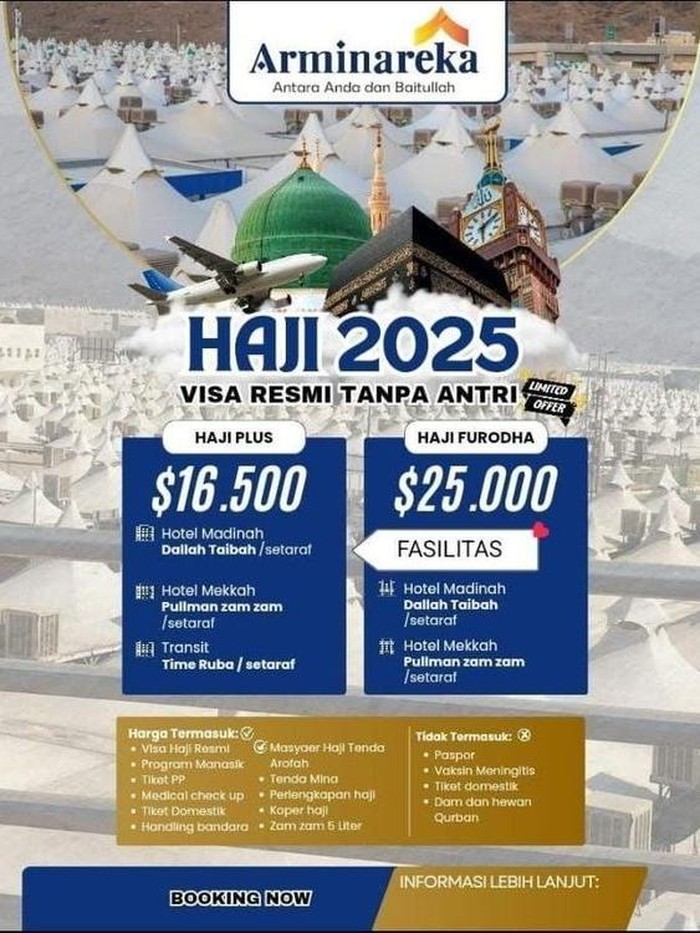 Paket Haji Arminareka Perdana