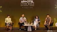 “Artotel Living World Cibubur menjadi wujud komitmen kami menghadirkan destinasi hospitality yang tak hanya nyaman, tetapi juga menginspirasi melalui seni dan kreativitas,” ujar Eduard Rudolf Pangkerego dalam konferensi pers.
