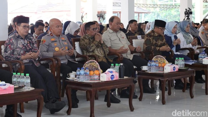 Badan Gizi Nasional (BGN) meresmikan Satuan Pelayanan Pemenuhan Gizi (SPPG) di Pondok Pesantren Bai Mahdi Sholeh Maamun, Kabupaten Serang. (Arief/detikcom).
