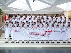 Dukung Anak Muda Berbakat, BRI Beri Beasiswa untuk 76 Paskibraka Nasional