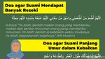 5 Doa Istri untuk Suami yang Sedang Bekerja