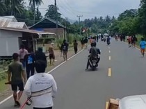 2 Kelompok Warga Bentrok di Jalan Trans Sulawesi Mamuju, Bawa Parang-Tombak