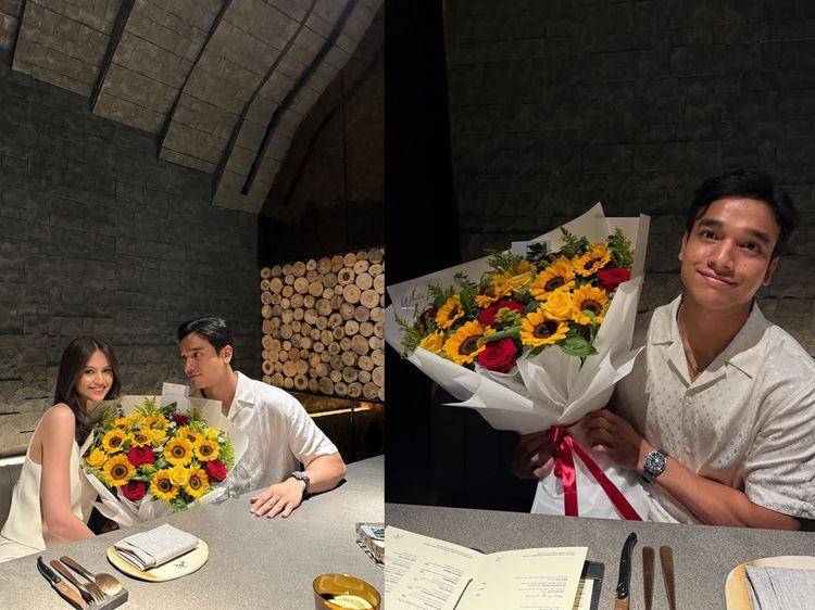 Fadly Faisal Ajak Maudy Effrosina Makan Malam Romantis di Resto Mewah
