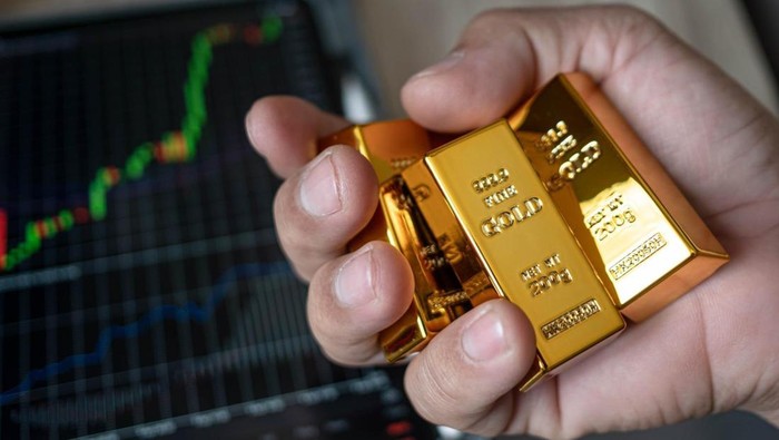 Ilustrasi investasi emas