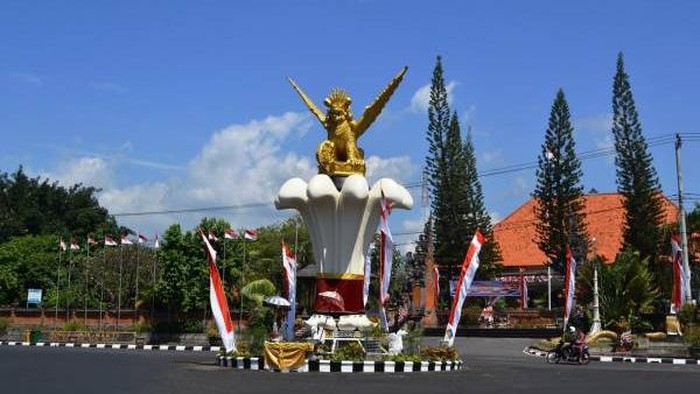 Ilustrasi - Tugu Singa Ambara Raja di Buleleng. (Foto: dispar.bulelengkab.go.id)