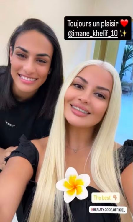 Imane Khelif dan Nassima Djaffar Bey